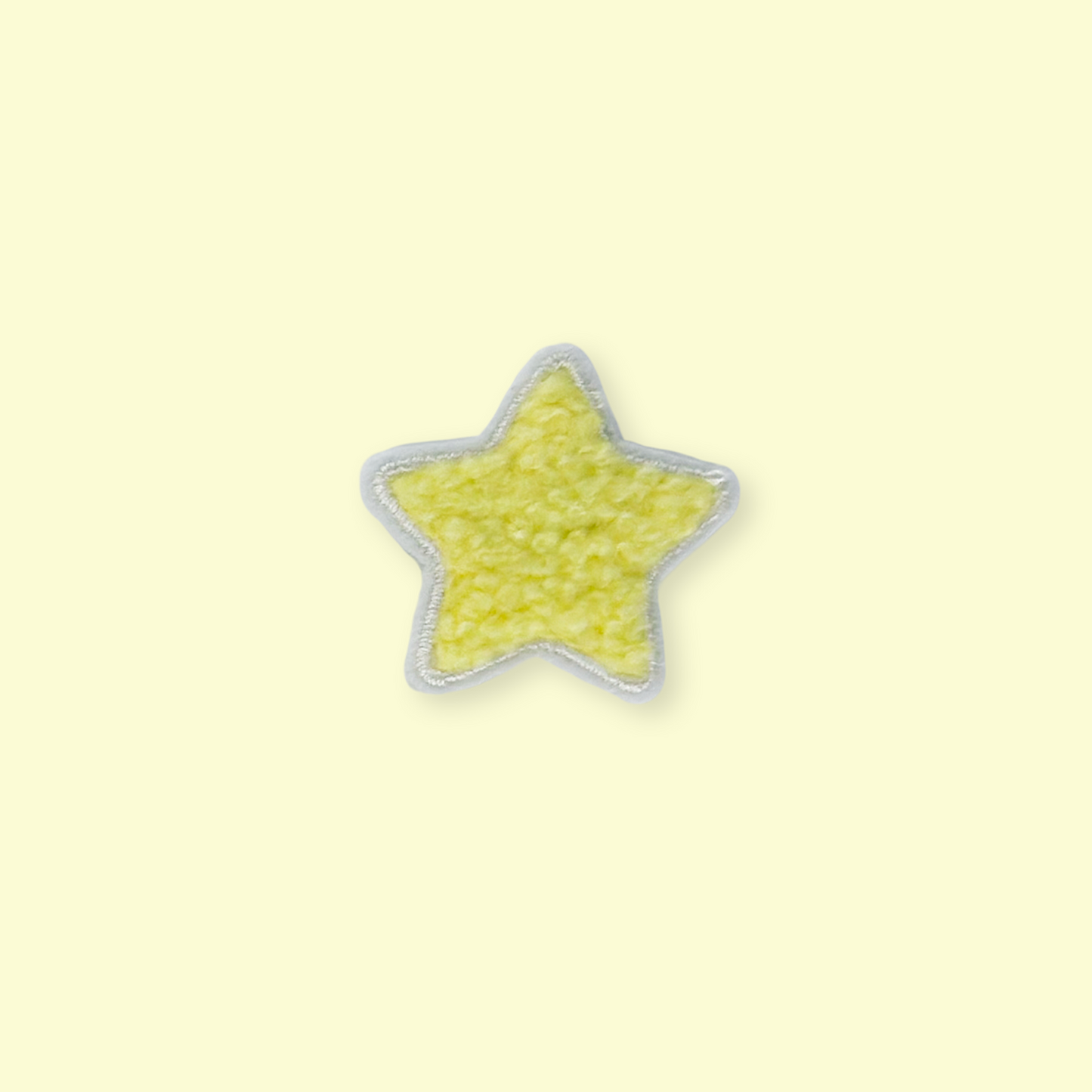 Chenille Heart & Star Patches