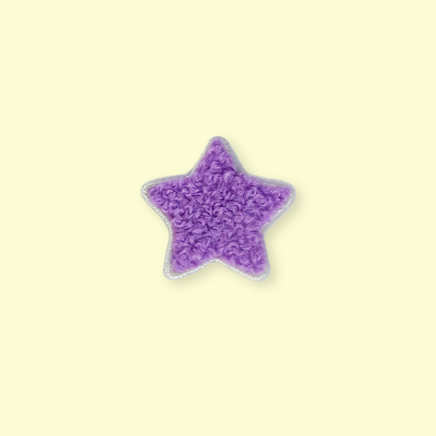 Chenille Heart & Star Patches