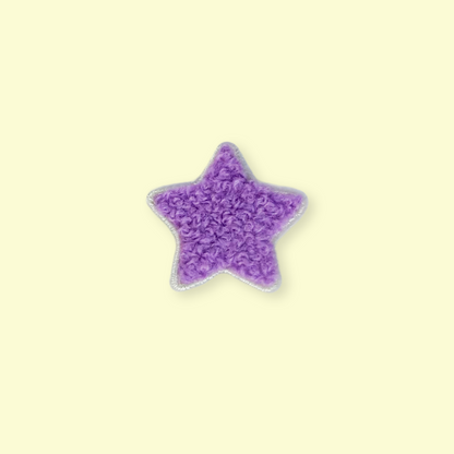 Chenille Heart & Star Patches