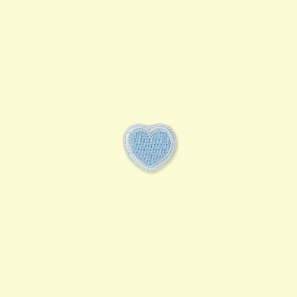 Dainty Heart, Star & Ribbon Patches