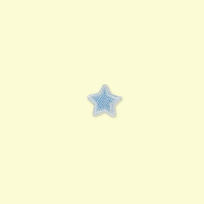 Dainty Heart, Star & Ribbon Patches