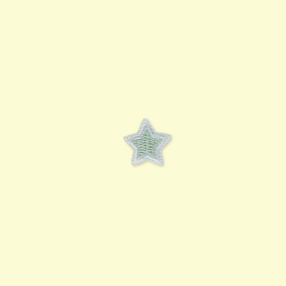 Dainty Heart, Star & Ribbon Patches