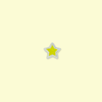Dainty Heart, Star & Ribbon Patches