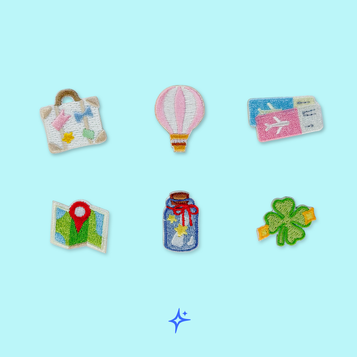Travel Whimsy Patches