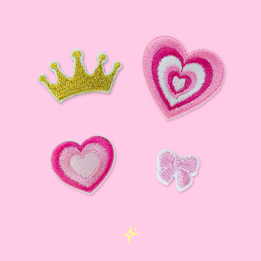 Girly Y2K Aesthetic Patches